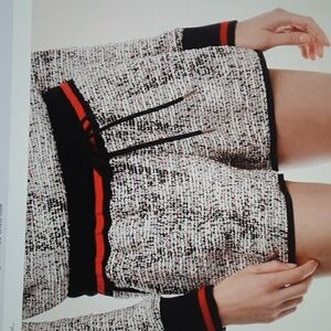 Brooks Brothers Boucle Knit Drawstring Shorts  Women